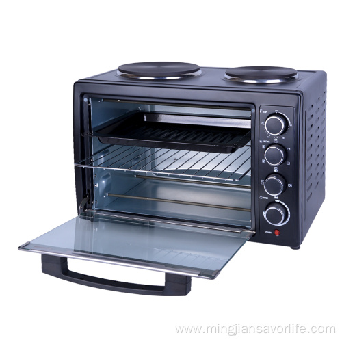 45L Electric Covection Toaster Oven with Hot Plate